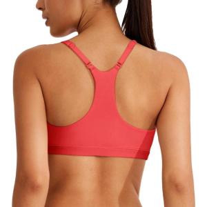 imageREORIA Womens Racerback Wireless No Padded Comfortable Sleep Bralettes Bras for WomenPoppy