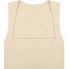 imageREORIA Butsmooth Womens Square Neck Going Out Crop Tops Double Lined Cute Basic Tank Tops 2025 ClothesApricot