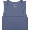 imageREORIA Butsmooth Womens Square Neck Going Out Crop Tops Double Lined Cute Basic Tank Tops 2025 ClothesBlue
