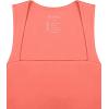 imageREORIA Butsmooth Womens Square Neck Going Out Crop Tops Double Lined Cute Basic Tank Tops 2025 ClothesBright Orange