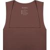 imageREORIA Butsmooth Womens Square Neck Going Out Crop Tops Double Lined Cute Basic Tank Tops 2025 ClothesCoffee