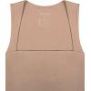 imageREORIA Butsmooth Womens Square Neck Going Out Crop Tops Double Lined Cute Basic Tank Tops 2025 ClothesKhaki