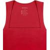 imageREORIA Butsmooth Womens Square Neck Going Out Crop Tops Double Lined Cute Basic Tank Tops 2025 ClothesRed