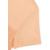 imageREORIA Womens Summer Trendy Sexy Crew Neck Short Sleeve Sheer Mesh Going Out Tops Slim Fit T Shirts Crop top TeePeach Fuzz