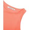 imageREORIA Butsmooth Womens Sleeveless Halter Neck Double Lined Casual Basic Tank Crop TopsNeon Pink