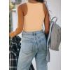 imageREORIA Butsmooth Womens Sleeveless Halter Neck Double Lined Casual Basic Tank Crop TopsNude
