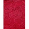 imageREORIA Womens Summer Sexy Square Neck Sleeveless Going Out Trendy Lace Bustier Tank Crop TopsRed