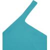 imageREORIA Womens Trendy Sexy One Shoulder Double Lined Seamless Backless Sleeveless Going Out Trendy Crop Tank TopsAcid Blue