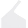 imageREORIA Womens Trendy Sexy One Shoulder Double Lined Seamless Backless Sleeveless Going Out Trendy Crop Tank TopsWhite