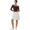 imageREORIA Womens Long Sleeve Square Neck Top Double Layer Reversible Sexy Crop Tops 2025 FallWinter Designer CollectionCocoa