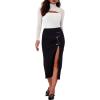 imageREORIA Womens Sexy Cutout Turtle Neck Long Sleeve Sheer Mesh Thong Bodysuits Tops Trendy Fall Going Out OutfitsWhite