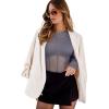 imageREORIA Womens Trendy Sexy Crew Neck Thumbholes Long Sleeve Sheer Mesh Going Out Bodysuit TopsDeep Grey