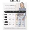 imageREORIA Womens Trendy Sexy Crew Neck Thumbholes Long Sleeve Sheer Mesh Going Out Bodysuit TopsStarry Blue