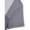 imageREORIA Womens Sexy Square Neck Short Sleeve Sheer Mesh Double Lined Slimming 2024 Trendy Going Out Bodysuits TopsDeep Grey