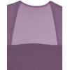 imageREORIA Womens Sexy Square Neck Short Sleeve Sheer Mesh Double Lined Slimming 2024 Trendy Going Out Bodysuits TopsPurple