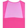 imageREORIA Womens Sexy Square Neck Short Sleeve Sheer Mesh Double Lined Slimming 2024 Trendy Going Out Bodysuits TopsRose