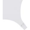 imageREORIA Womens Trendy Sexy Sweetheart Neck Double Lined Layering Long Sleeve Body suit Going Out Bodysuits TopsWhite