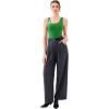 imageREORIA Womens Asymmetrical Shoulder Strap Bodysuit Y2K Sexy OnePiece Sleeveless 2025 SpringSummer Designer CollectionKelly Green