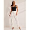 imageREORIA Womens Square Neck Body Suit Sleeveless Sexy Mesh Ruched Bodysuits Tank Tops 2025 SpringSummer Designer CollectionJet Black