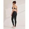 imageREORIA Womens Fashion Trendy Ankle Twist Knot Full Length Yoga Pants Stretchy Workout Lounge Legging 28Black