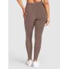 imageREORIA Womens HighWaisted with Adjustable Drawstring Full Length Trendy Yoga Pants Stretchy Workout Lounge Legging 28Taupe