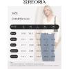 imageREORIA Womens Trendy V Neck Open Front Lightweight Button Down Knit Cardigan Long Sleeve Cropped Sweaters Fall OutfitsOffwhite