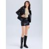 imageREORIA Long Sleeve Shirts for Women 2024 Fall Fashion Round Neck Basics Y2K Tops Layering Slim Fitted TopApricot
