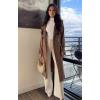 imageREORIA Womens Long Sleeve Mock Turtle Neck Tops Fall Winter Basic Double Lined Layering Lightweight Slim Fitted ShirtsApricot