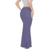 imageREORIA Womens Sexy Fold Over High Waisted Lounge Long Skirts Elegant Going Out Bodycon Maxi SkirtsBlue Nova