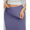 imageREORIA Womens Sexy Fold Over High Waisted Lounge Long Skirts Elegant Going Out Bodycon Maxi SkirtsBlue Nova