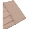 imageREORIA Womens Sexy Fold Over High Waisted Lounge Long Skirts Elegant Going Out Bodycon Maxi SkirtsKhaki