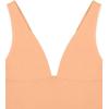 imageREORIA Womens Sexy Plunge Deep V Neck Sleeveless V Backless Tank Top Workout Yoga Crop TopsOrange Pink