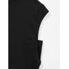 imageREORIA Womens Summer Cap Sleeve Cotton Tank Tops 2025 Fashion Outfits Loose Fit Dressy Basic Tees ShirtsBlack