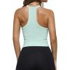 imageREORIA Womens Workout Tank Tops V Neck Racerback Going Out Crop 2025 Trendy Top Summer Sleeveless Ribbed CamisoleMint