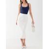 imageREORIA Womens Sexy Square Neck Sleeveless Double Lined Basic Bodysuits Backless Tank Tops Going OutEstate Blue