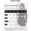 imageREORIA Womens Trendy Sexy High Waisted Pleated Skirts A Line Flared Going Out Mini Knit SkirtsBlack