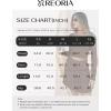 imageREORIA Womens Trendy Sexy High Waisted Pleated Skirts A Line Flared Going Out Mini Knit SkirtsBrown