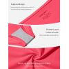 imageREORIA High Waisted Underwear for Women Full Coverage Boy Shorts Boxer Briefs 4 PackBlackNudeRedBluegreyset 2