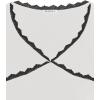 imageREORIA Sexy Lace Long Sleeve Shirts for Women V Neck Slim Fitted Y2K Trendy Fall Going Out Tops ClothingWhite