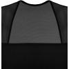 imageREORIA Womens Sexy Sleeveless Square Neck Mesh Sheer Double Lined 2025 Trendy Going Out Bodysuit TopsBlack