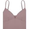 imageREORIA Butsmooth Womens Sexy VNeck Sleeveless Double Lined Going Out Y2K Trendy Cami Shirt Cropped Tank TopsPantone