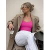 imageREORIA Womens V Neck Long Sleeve Slim Fitted Soft Layering Basic Shirt 2025 Fall Going Out TopsRose