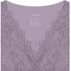 imageREORIA Womens Sexy VNeck Sleeveless Double Lined Going Out Y2K Trendy Lace Cropped Tank TopsHazy Lilac