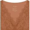 imageREORIA Womens Sexy VNeck Sleeveless Double Lined Going Out Y2K Trendy Lace Cropped Tank TopsTopaz