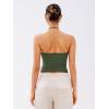 imageREORIA Lace Trim Halter Deep VNeck Tank Top Soft Y2K Sexy Sleeveless Tops 2025 SpringSummer Designer CollectionThyme