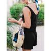 imageREORIA Womens Basic Summer Scoop Neck Sleeveless Tank Top Short jumpsuit Rompers01black