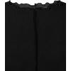 imageREORIA Womens Sexy Sheer Mesh Short Sleeve Crew Neck See Through Trendy Y2K Going Out Crop TopsBlack