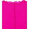imageREORIA Womens Sexy Sheer Mesh Short Sleeve Crew Neck See Through Trendy Y2K Going Out Crop TopsRose Red