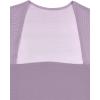 imageREORIA Womens Sexy Square Neck Short Sleeve Sheer Mesh Slim Fit 2024 Trendy Going Out Crop TopsHazy Lilac