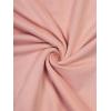 imageREORIA Womens Basic Sexy Square Neck Double Lined Long Sleeve Bodysuit Tops JumpsuitsPink
